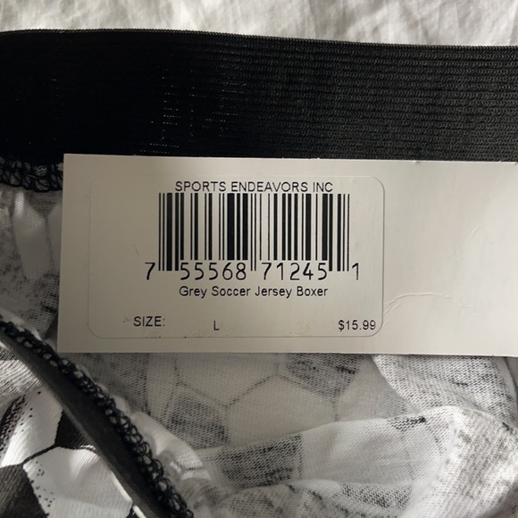 Men’s Soccer Boxers Large - Picture 5 of 8